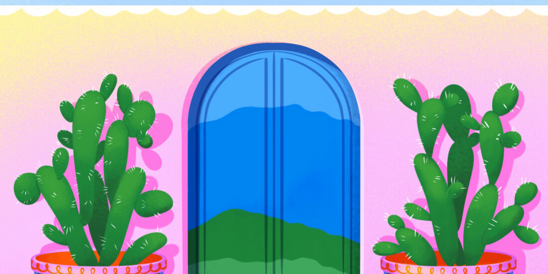 close up illustration carnet de voyage